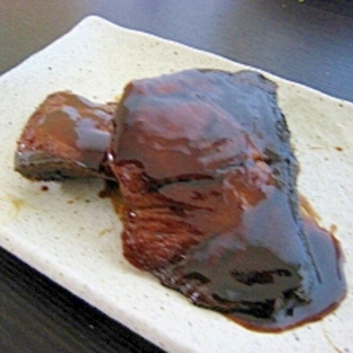 ブリの中華風照り焼き